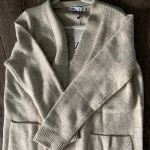 Zara beige cardigan